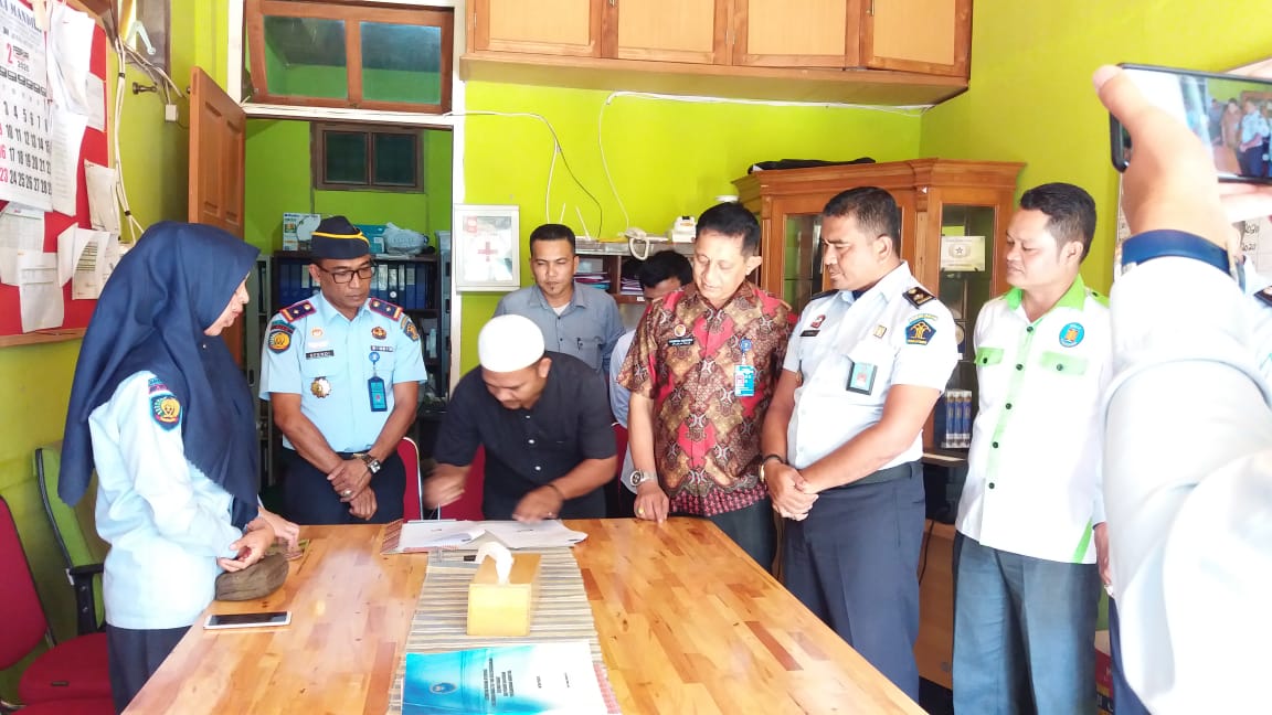 BAPAS Melakukan Penandatanganan Kerjasama Kembali Dengan Pintu Hijrah