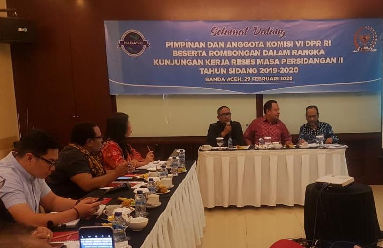 Boyong Komisi VI ke Aceh, Rafli Ingin Berkonsentrasi Mengembalikan Kejayaan Sabang Bersama BPKS