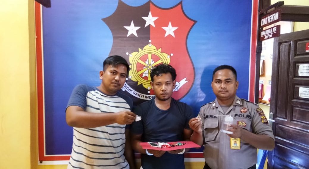 Pemilik Sabu Seberat 3,66 Gram Diamankan Polsek Idi Reyeuk
