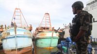 2 Kapal Asing Pencuri Ikan Ditangkap di Selat Malaka