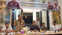 Tim Pokja dan Masyarakat DOB Kota Panton Labu Silaturrahmi Dengan Ketua FORBES DPR/DPD RI