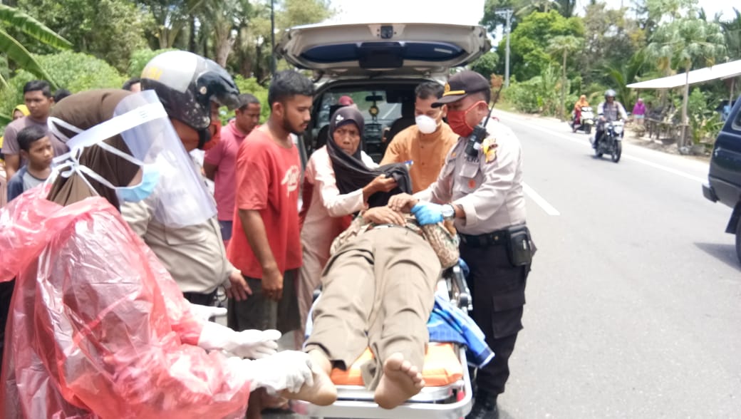 Seorang Warga Langsa Meninggal Saat Menyetir Mobil di Aceh Timur