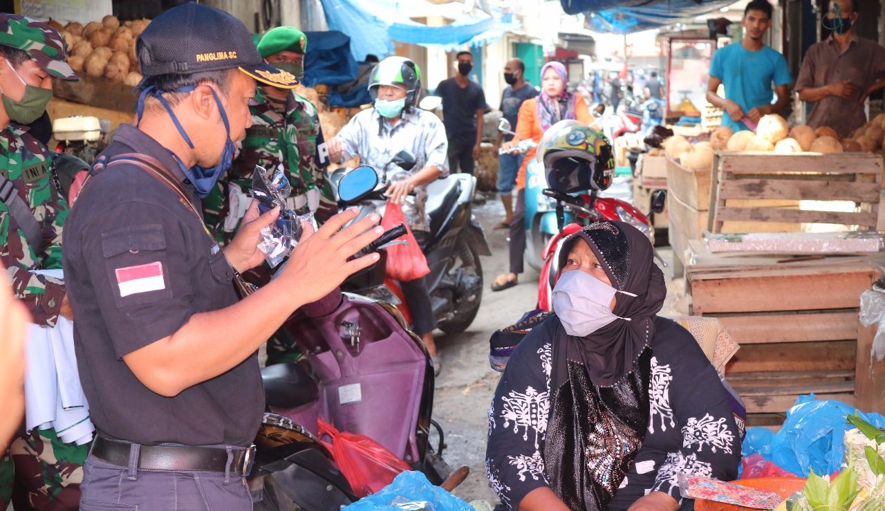 Panglima Shooting Club (PSC) PERBAKAD Edukasi Kesehatan Pada Pedagang Pasar Aceh