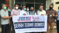 Gandeng BUMN, Rafli Serahkan Bantuan Pencegahan Covid Senilai 500 Juta