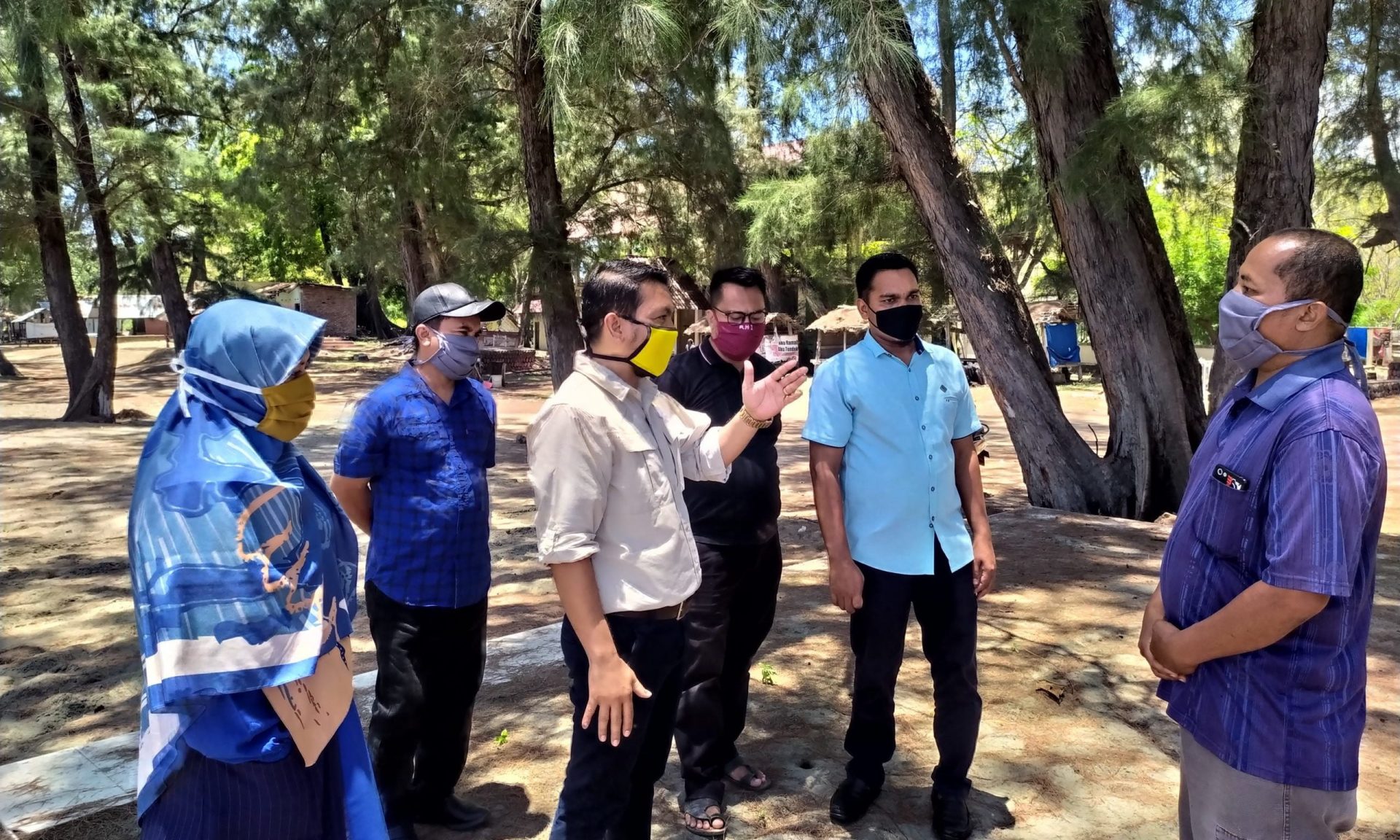 DPRK Aceh Besar Sidak Tiga Tempat Wisata﻿