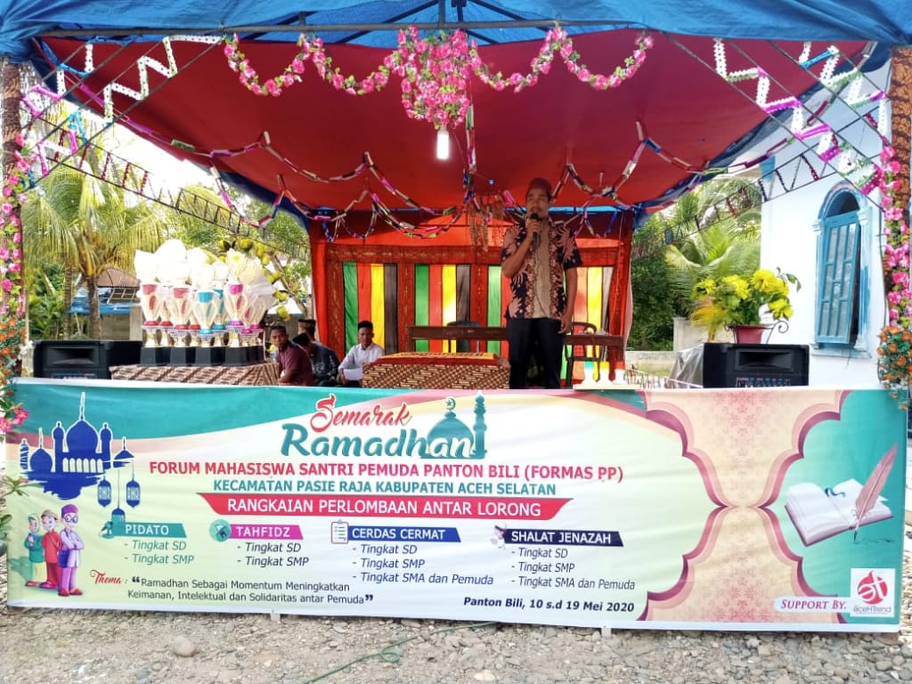 Formas PP Aceh Selatan Gelar Lomba Tahfidz Hingga Shalat Jenazah Tingkat Pemuda