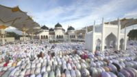 Jamaah Shalat Idul Fitri di Aceh Diminta Jaga jarak