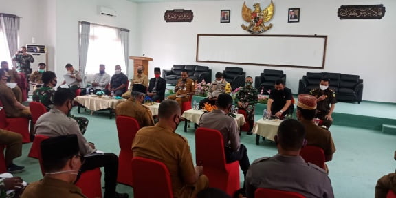 Rapat Evaluasi Percepatan Penanganan Covid-19 Pemkab Aceh Timur