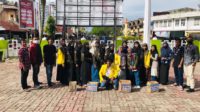 Mahasiswa UTU Melakukan Galang Dana Untuk Korban Kebakaran
