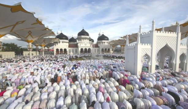 20210511-foto-ilustrasi-shalat-ied dinas-syariat-islam-aceh-shalat-id-di-masjid-raya-baiturrahman-diperbolehkan