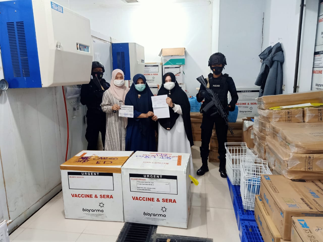 IMG-20210730-WA0170 Atasi Kehabisan Stok Vaksin, Aceh Terima 38.300 Dosis Sinovac