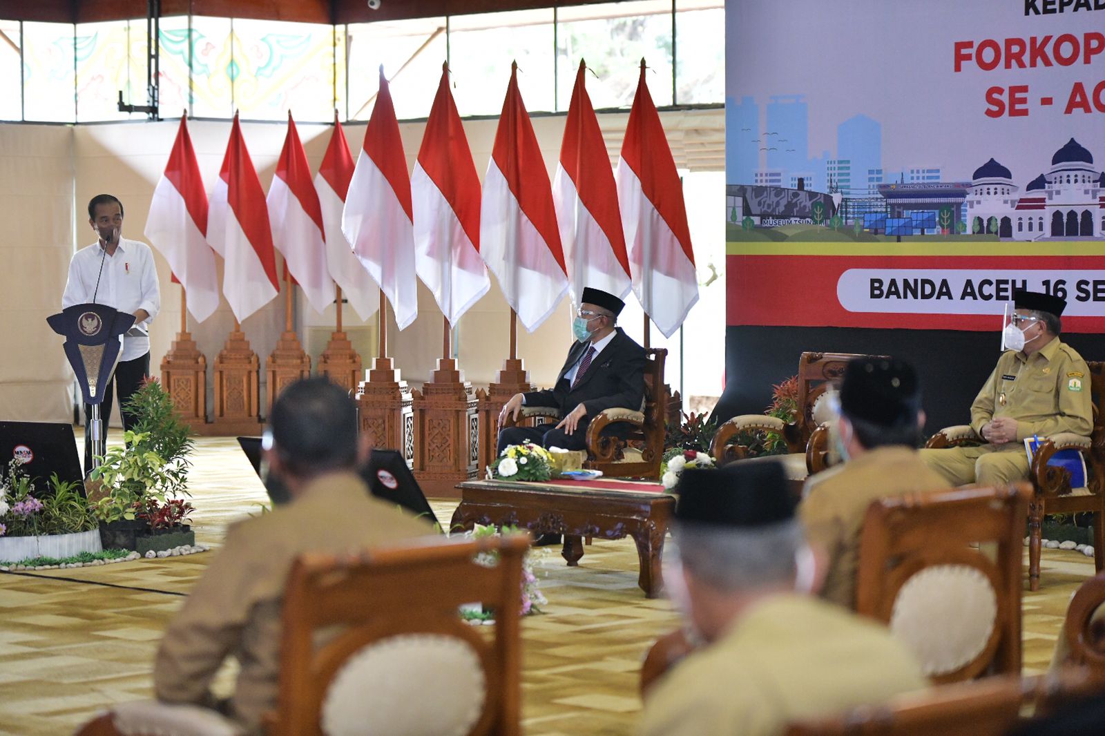 Presiden: Jangan Pernah Lengah Dalam Menangani Pandemi