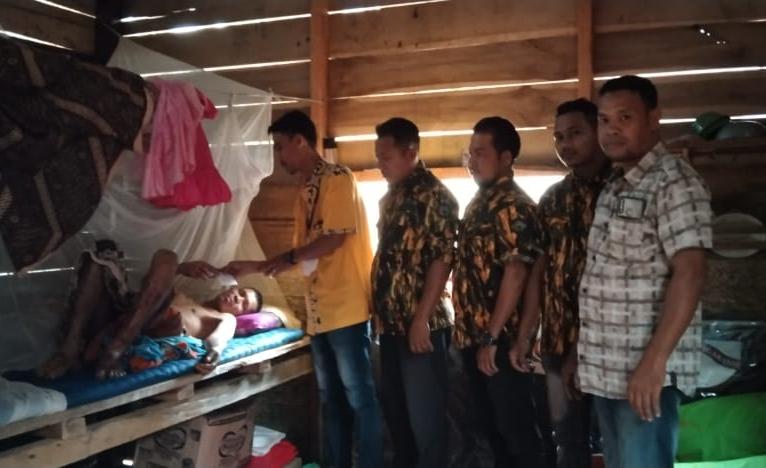 AMPG Aceh Utara Mengunjungi Korban Kebakaran Di Desa Sidomulyo
