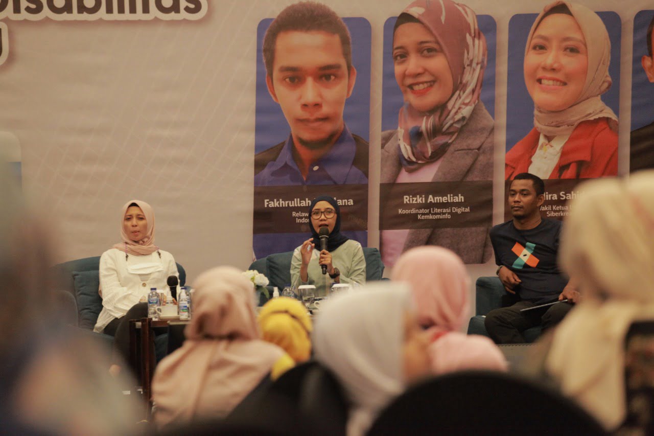 Cakap Digital, Kominfo dan Siberkreasi Selenggarakan Kelas Literasi Digital bagi Komunitas Disabilitas