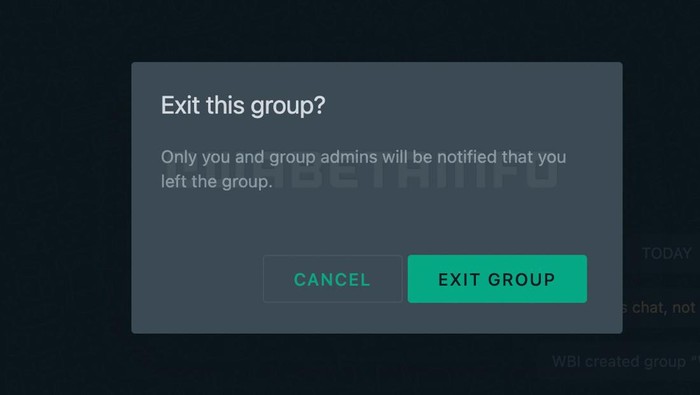 Akhirnya Grup WhatsApp Bisa Ditinggalkan dengan Elegan