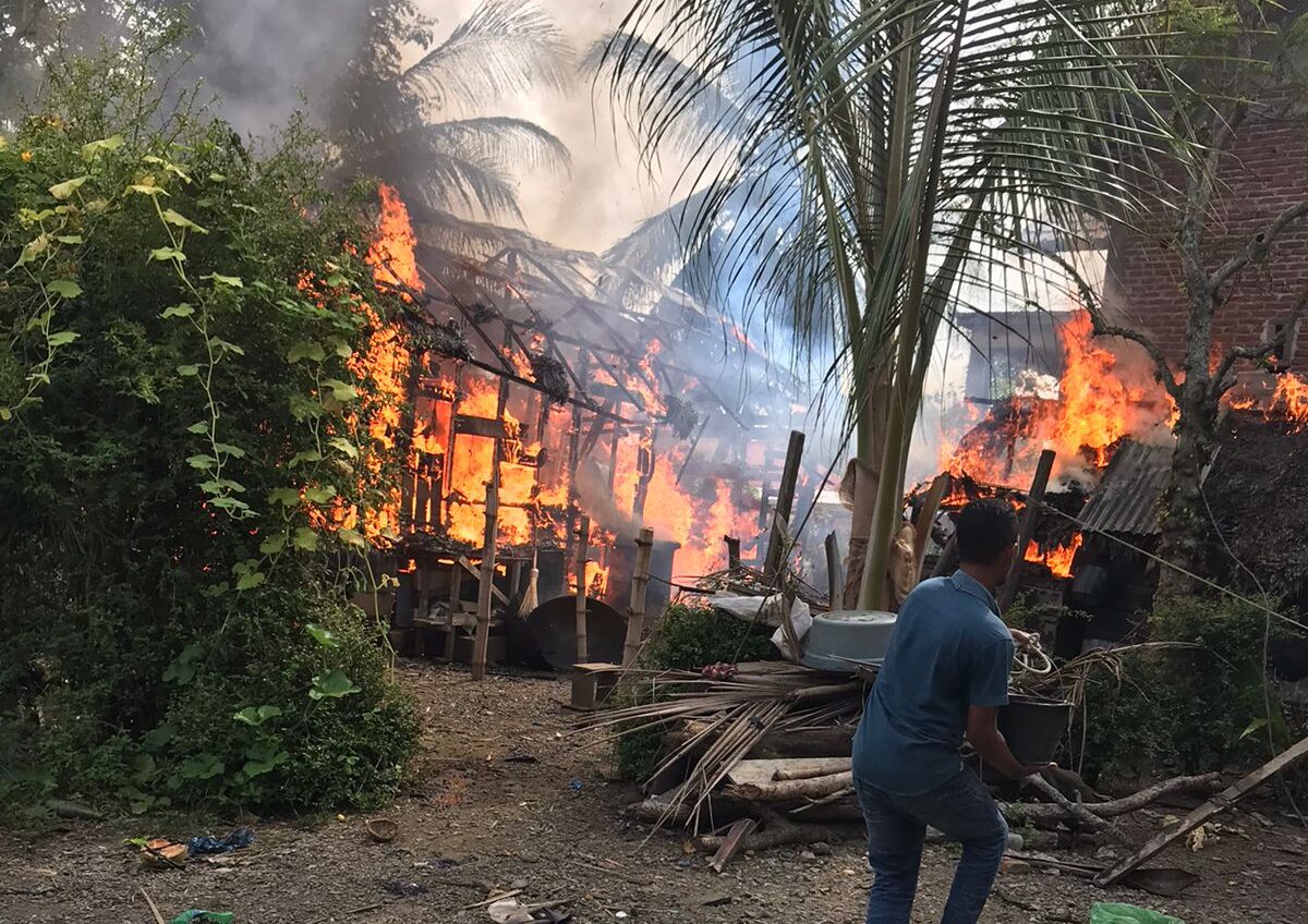 Rumah Warga Cot Cut Aceh Besar Rusak Berat Tinggal Puing