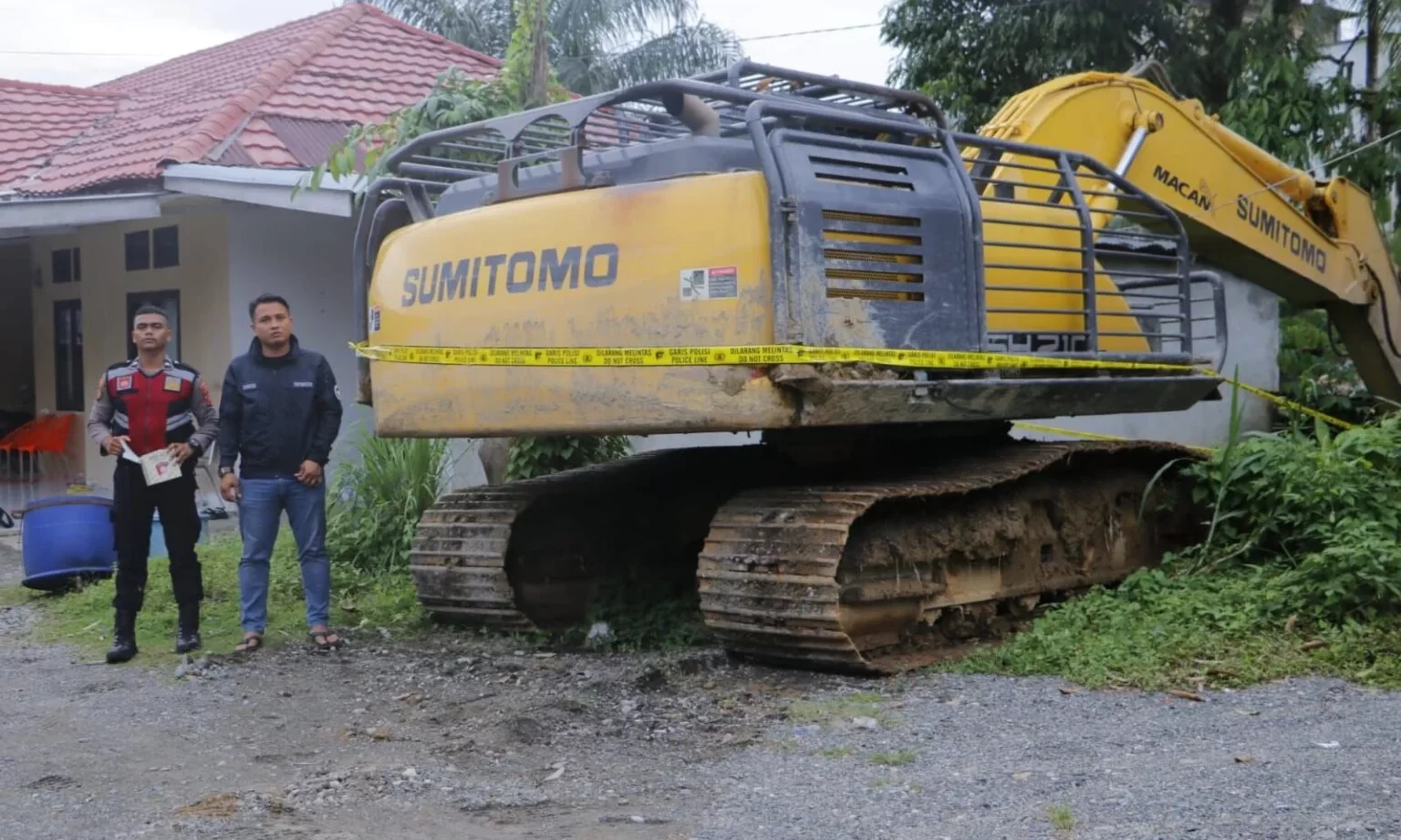 Polisi Amankan Dua Terduga Penambang Emas Ilegal di Aceh Barat