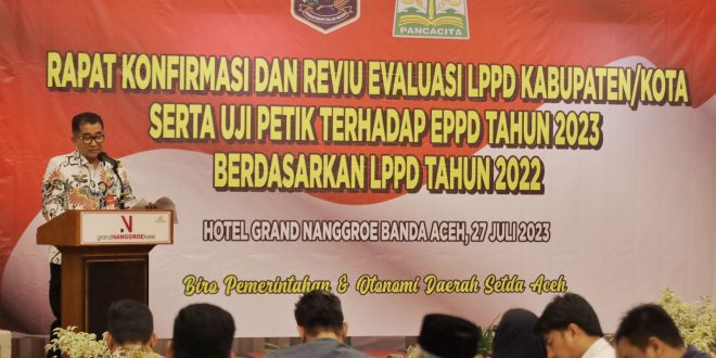 Ini Permintaan Dirjen Otda Kemendagri Kepada Pemda Aceh