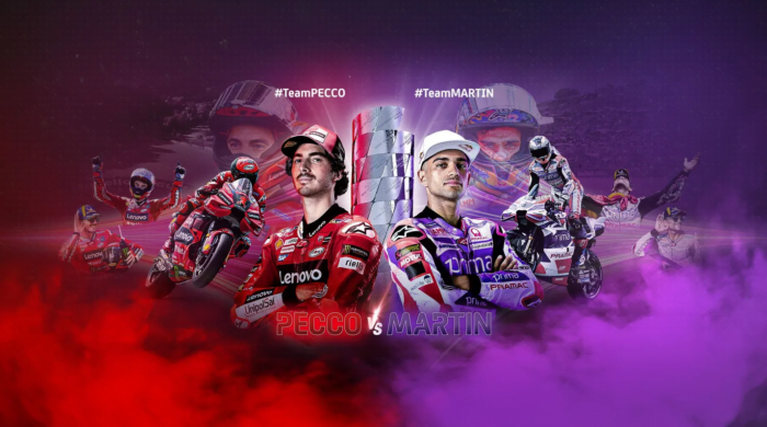 Bagnaia Unggul Tipis 14 Poin Atas Jorge Martin