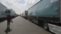 Israel Berondong Konvoi Bantuan Kemanusiaan Palang Merah di Gaza