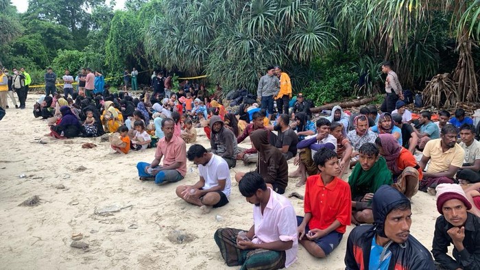 Foto: Pengungsi Rohingya di Sabang. (Dok Pemkot Sabang)