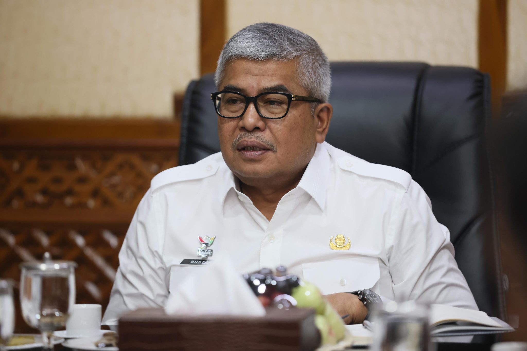 Pj Gubernur Aceh Minta Orang Tua Antar Anak di Hari Pertama Masuk Sekolah