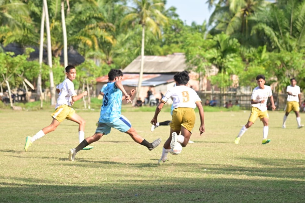 Aceh Besar Tantang Pidie di Final Cabor Sepakbola Popda ke-17