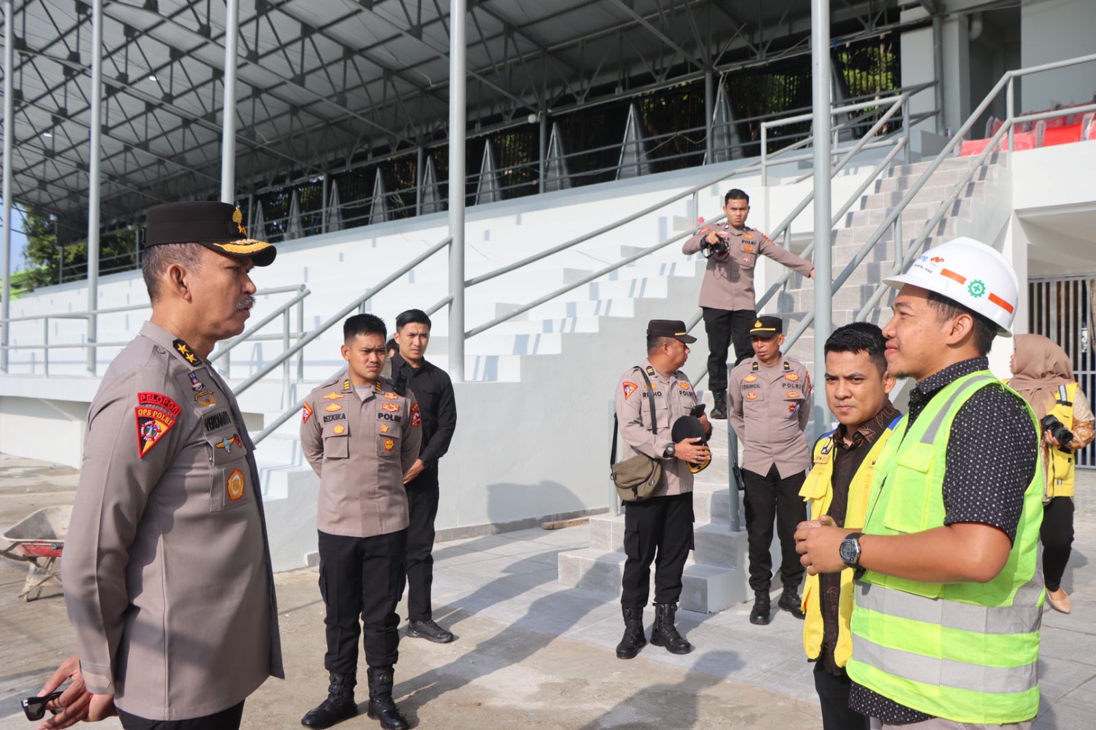 Asops Kapolri Cek Kesiapan Venue PON XXI Aceh-Sumut