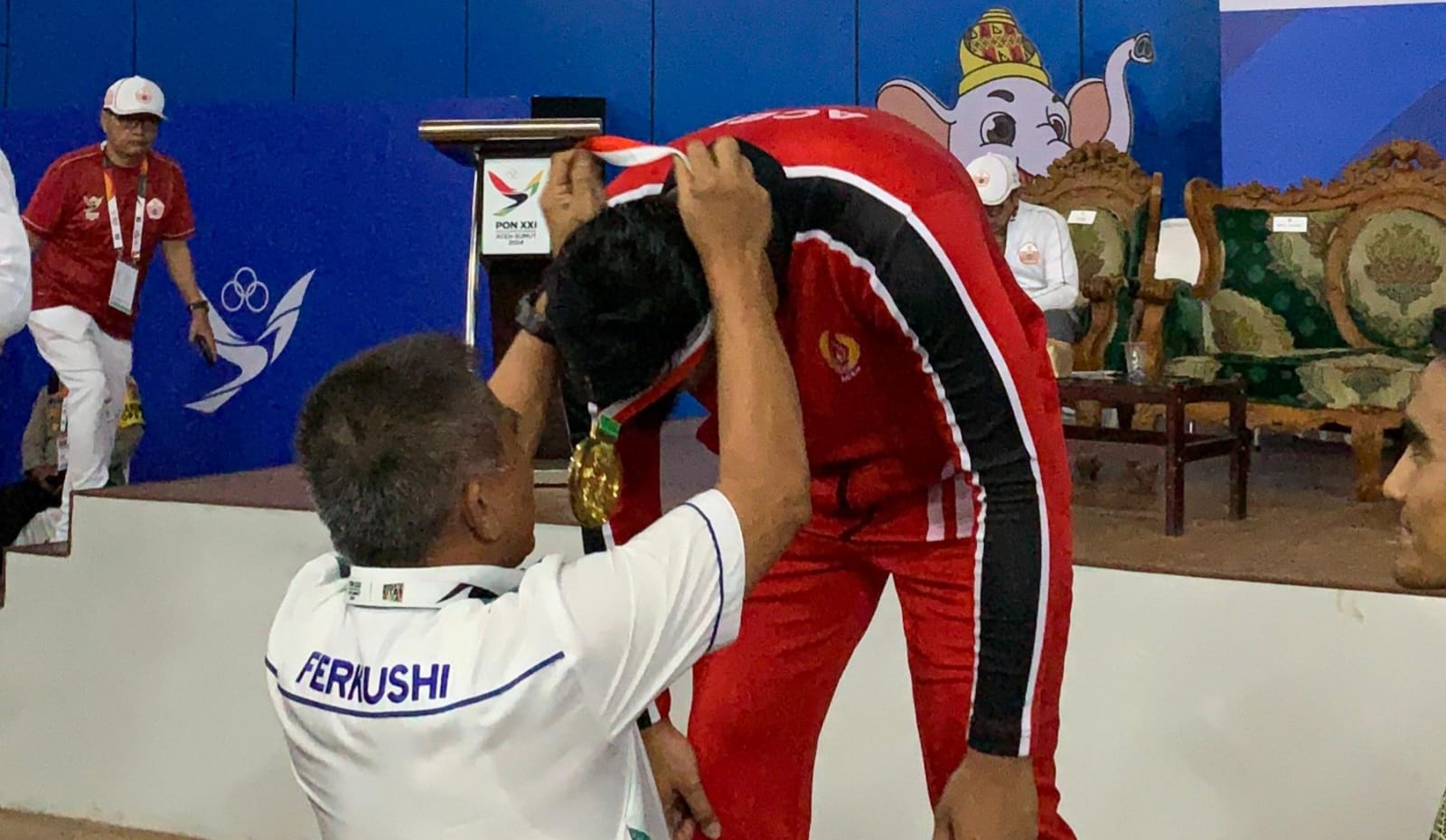 Cabor Kurash, Bripda M Dimas Pratama Raih Medali Emas PON Aceh-Sumut