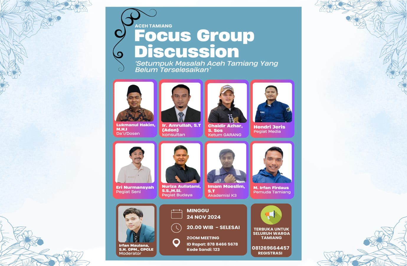Pemuda Adakan FGD Setumpuk Masalah Aceh Tamiang Yang Belum Terselesaikan