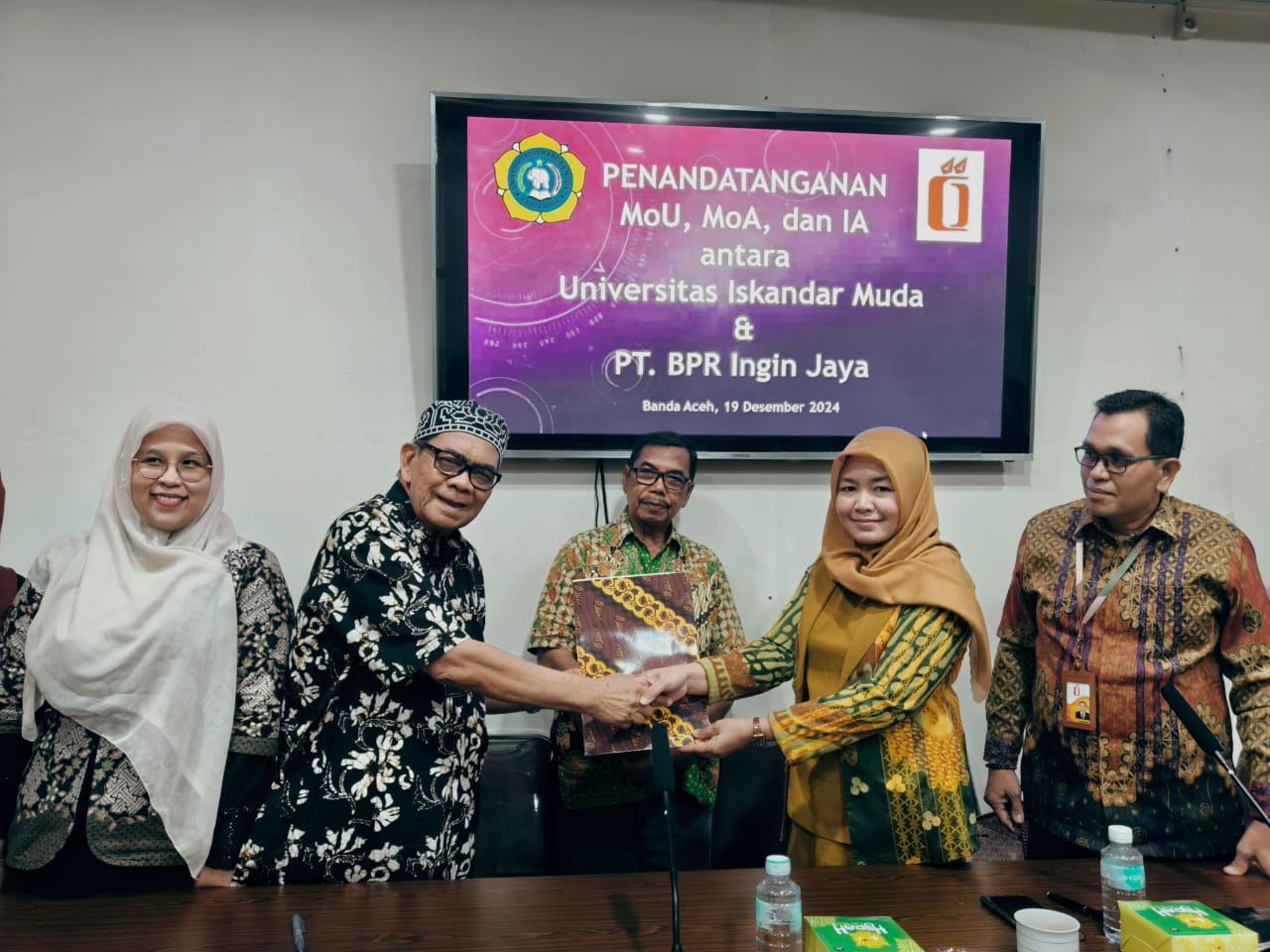 Unida kembali Teken MoU dengan BPR Ingin Jaya, Rektor Minta Buka Peluang Pemagangan