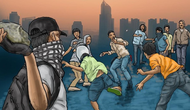 Perang Geng Los Santos Vs TOP di Cirebon, Satu Tewas