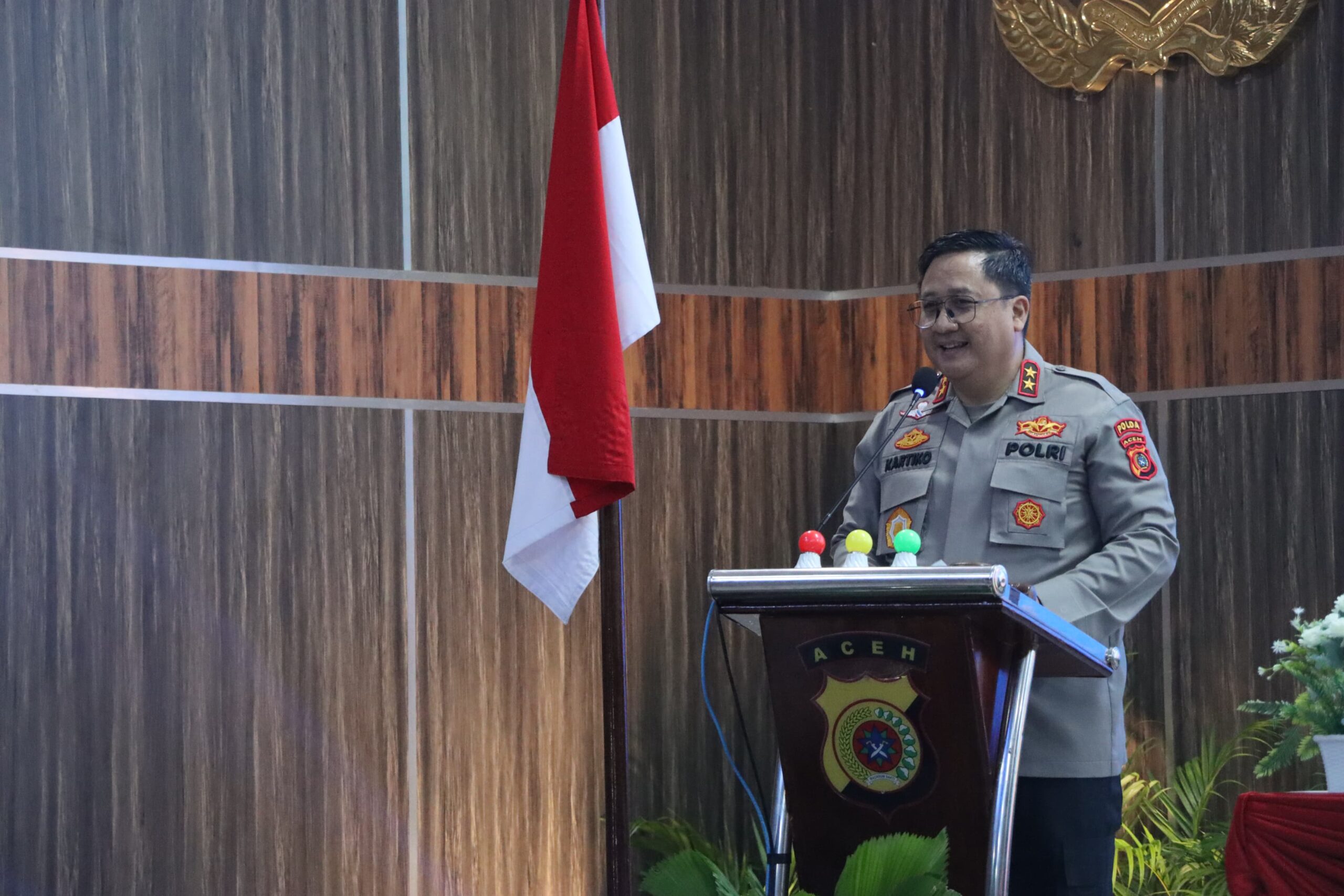 Kapolda Aceh Minta Jajaran Optimalkan Fungsi Kepolisian melalui Pendekatan Presisi
