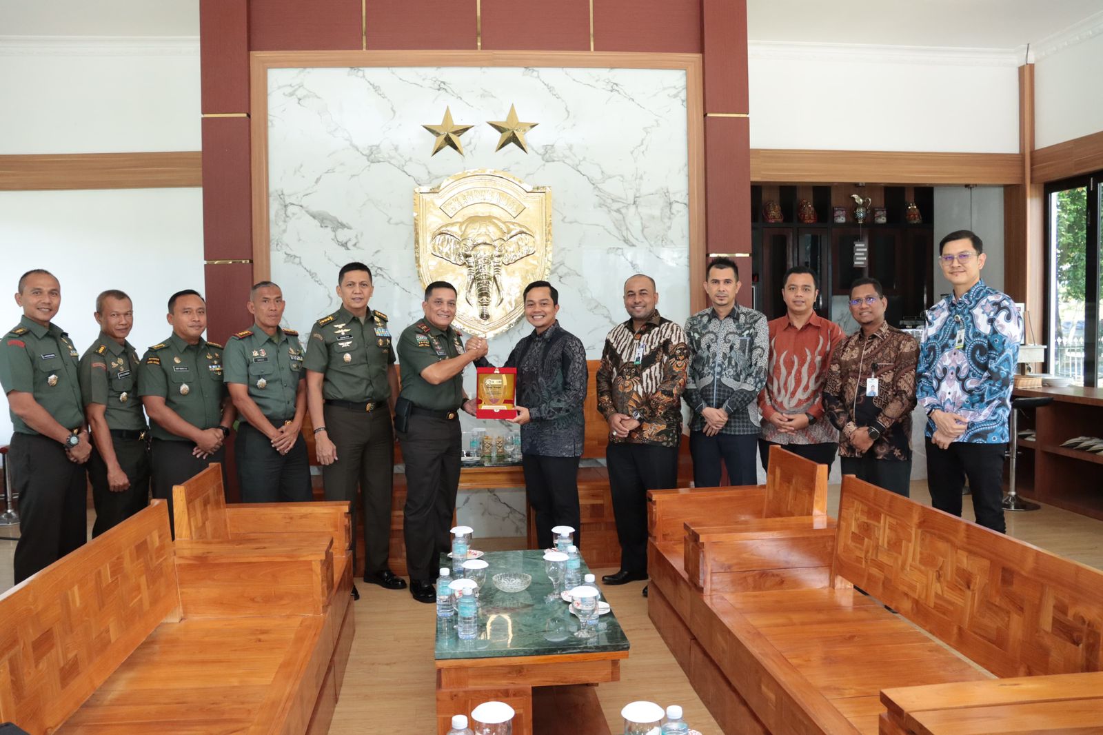 FKIJK Aceh Kunjungi Kodam Iskandar Muda, Bahas Kolaborasi Pengembangan Ekonomi Daerah