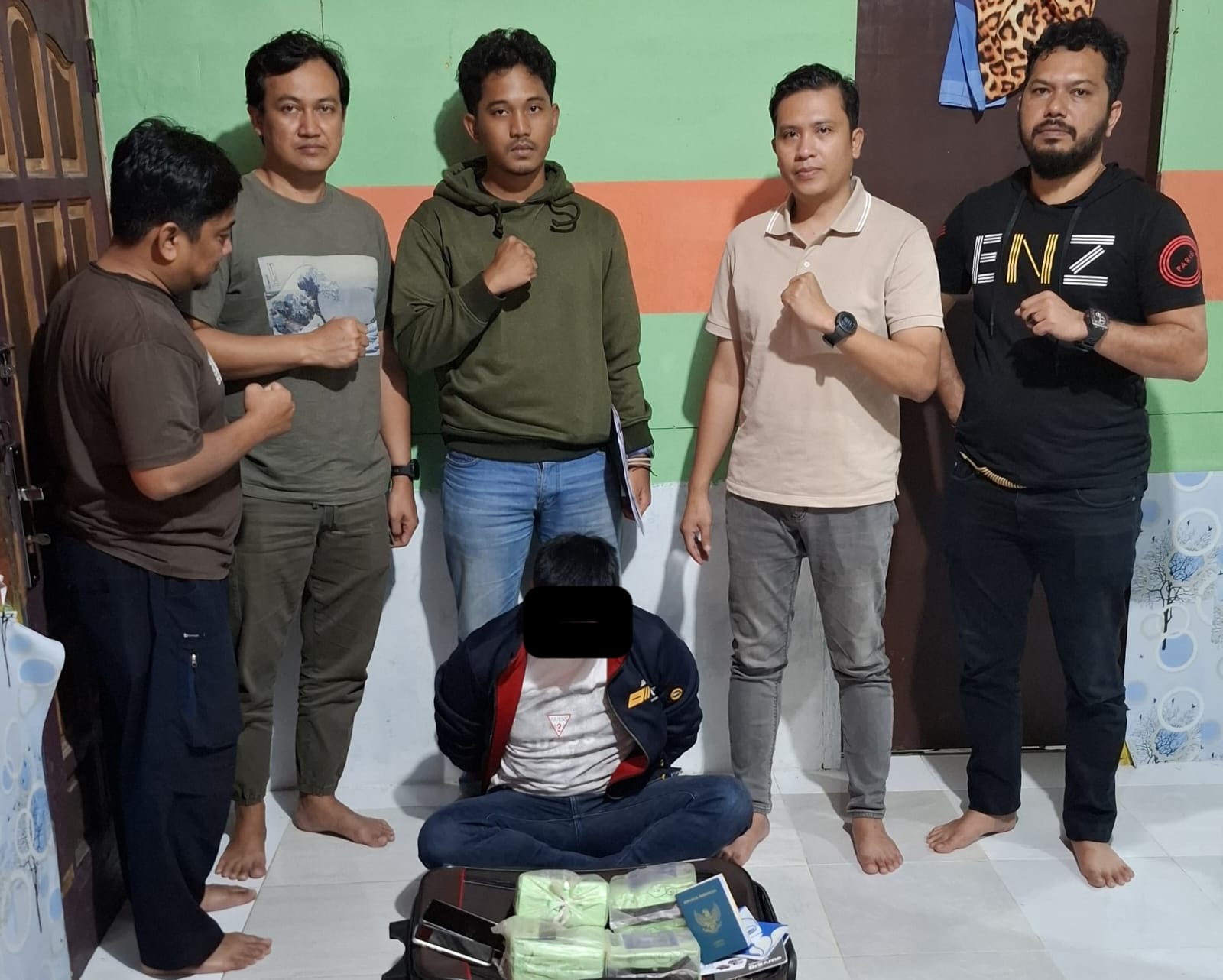 Pengedar Sabu 4 Kg di Aceh Timur Ditangkap Ditresnarkoba Polda Aceh