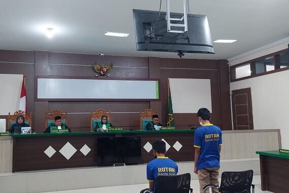 Dua Terdakwa Kasus Liwath di Banda Aceh Divonis 80 Kali Cambuk