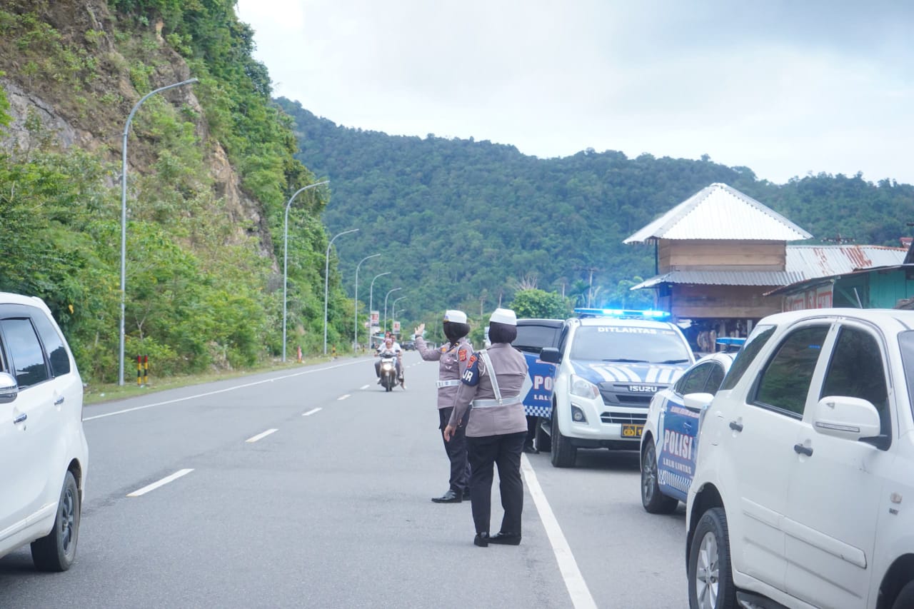 Polisi Pastikan Arus Lalu Lintas ke Tempat Wisata Aman dan Lancar