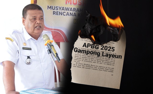 Camat Leupung Dinilai Hambat APBG 2025, Gampong Layeun Terancam!!
