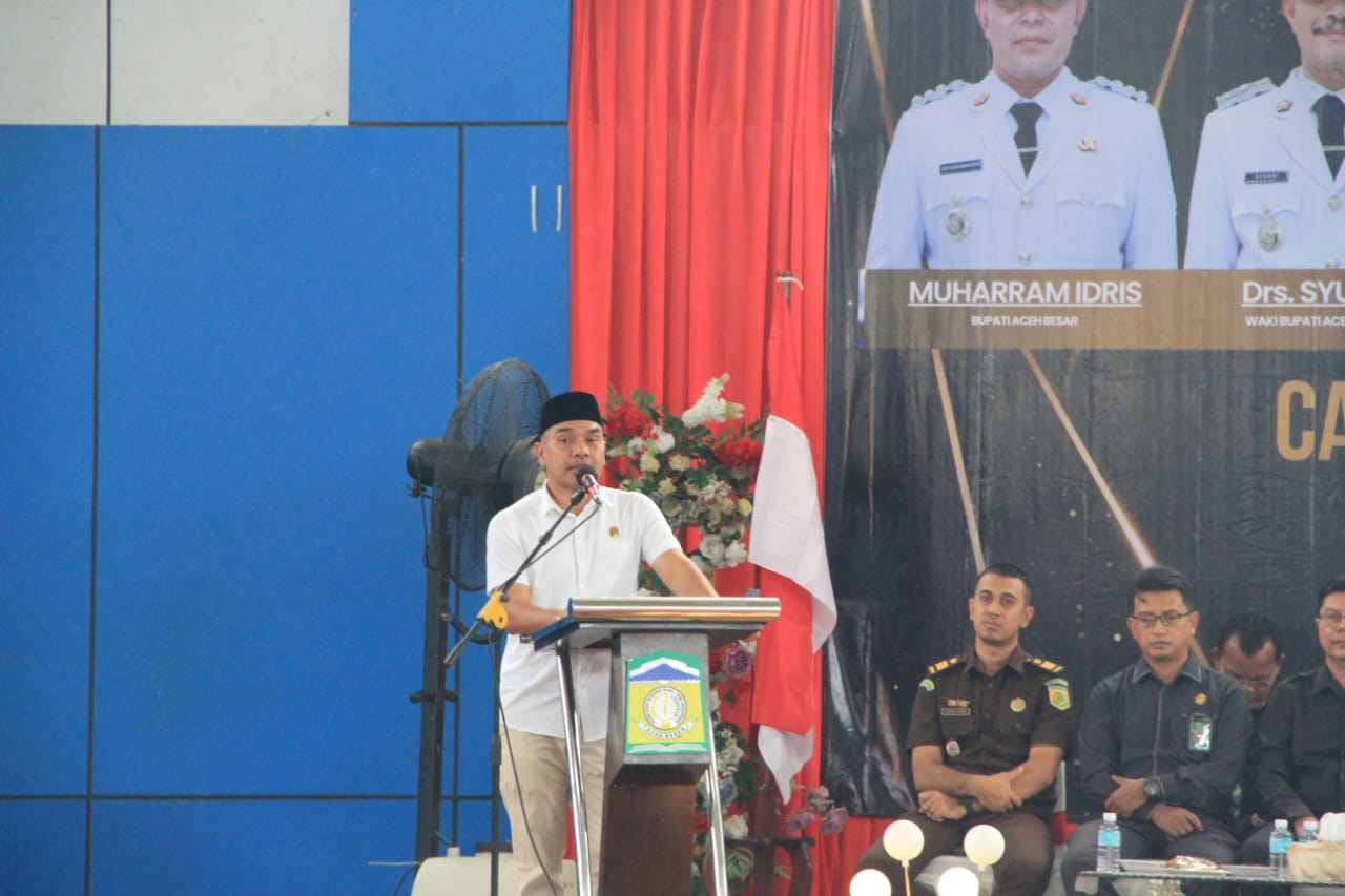 Ketua DPRK Aceh Besar Hadiri Akpel Akbar Bersama Keuchik dan Mukim
