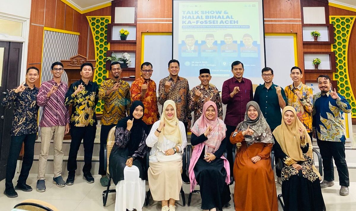 FoSSEI Aceh Gelar Talkshow, Halalbihalal, dan Bentuk Korps Alumni