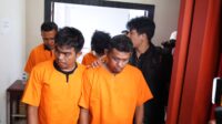Empat Debt Collector Penyerang Warga di Depan Polsek Bukit Raya Ditangkap