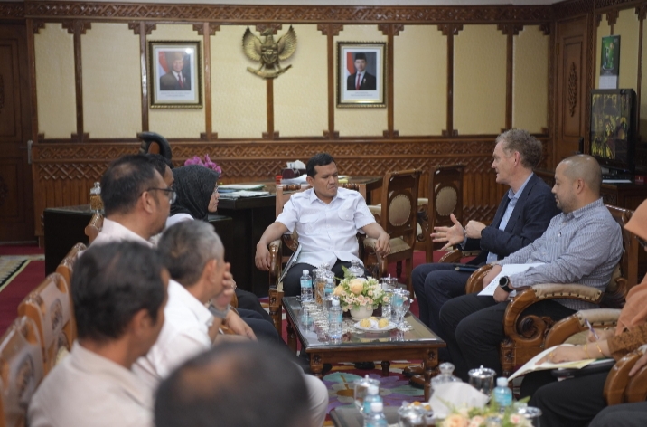 Wakil Gubernur Aceh Terima Kunjungan IDH, Pererat Silaturahmi dengan Pemerintahan Baru