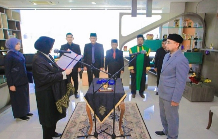 Illiza Lantik Jalaluddin sebagai Pj Sekda Kota Banda Aceh