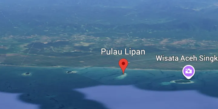 Begini Potret Google Earth Posisi Empat Pulau Milik Aceh yang Diklaim Sumut