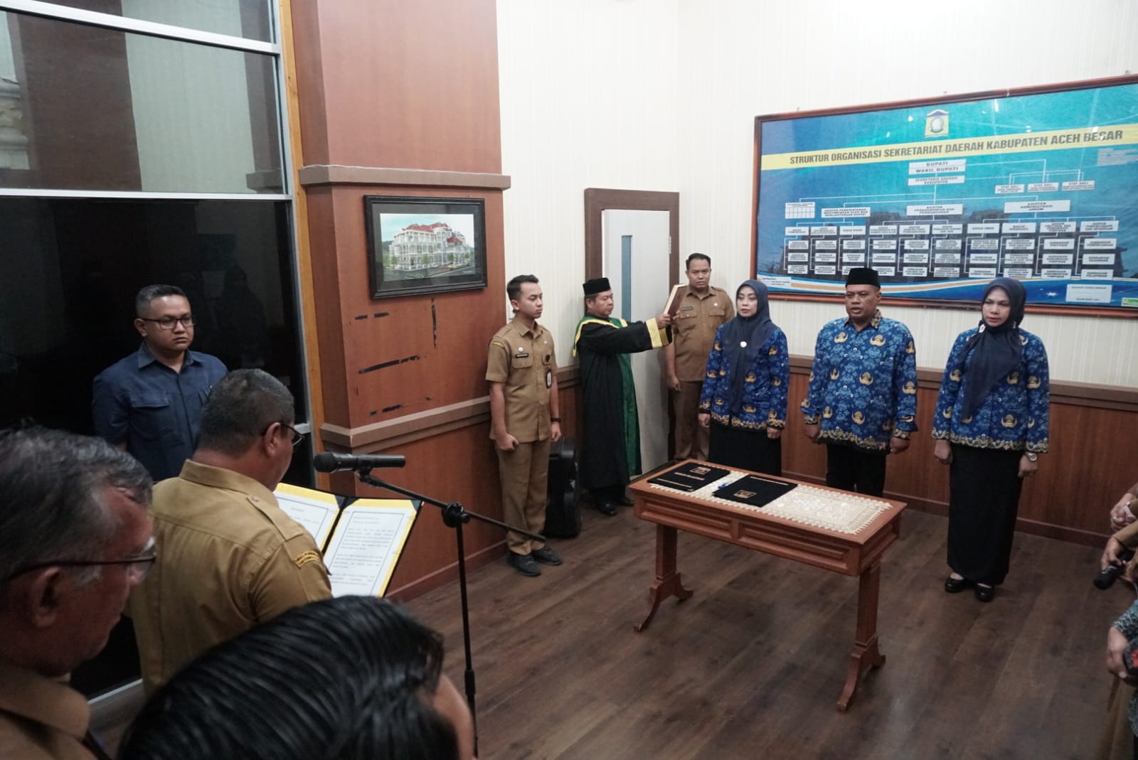 plt-sekda-aceh-besar-lantik-3-pejabat-fungsional Plt Sekda Aceh Besar Lantik 3 Pejabat Fungsional