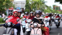 Yamaha Alfascorpii Rayakan HUT RI dengan Touring Grand Filano di Banda Aceh