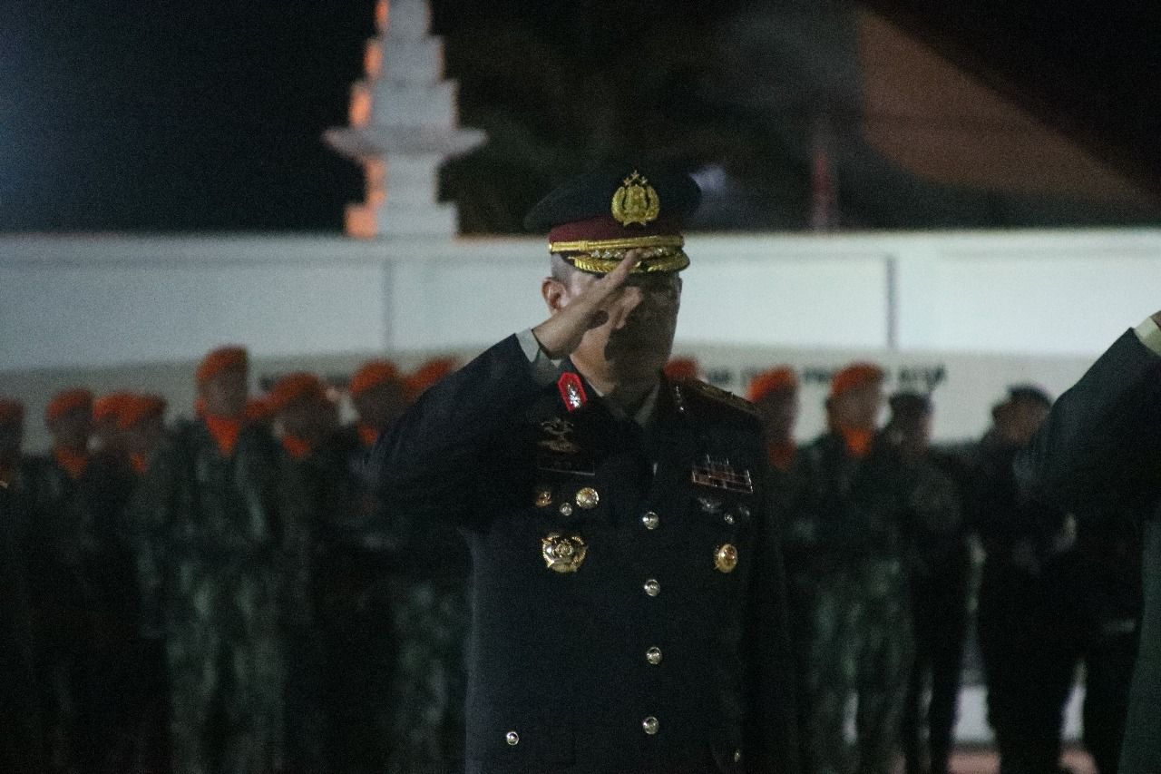 Wakapolda Aceh Ikuti Apel Kehormatan dan Renungan Suci di TMP