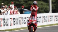 Bagnaia Gagal Finis, Marc Marquez Angkat Trofi Sprint Race Austria