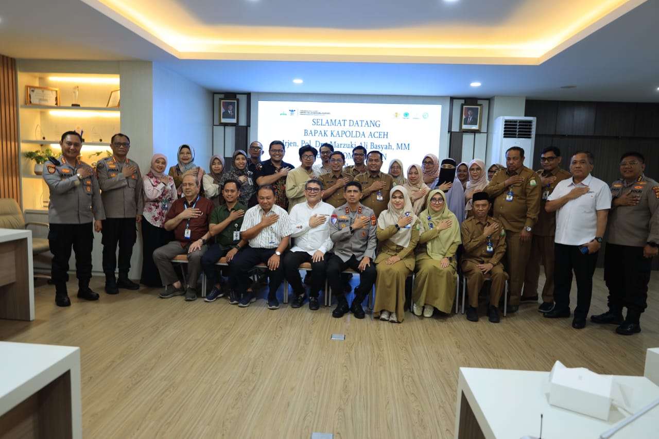 Kapolda Aceh Kunjungi RSUDZA, Nyatakan Polisi Mitra Dokter