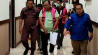 Kejati Aceh Serahkan Tiga Tersangka Korupsi Sawit ke Kejari Aceh Jaya